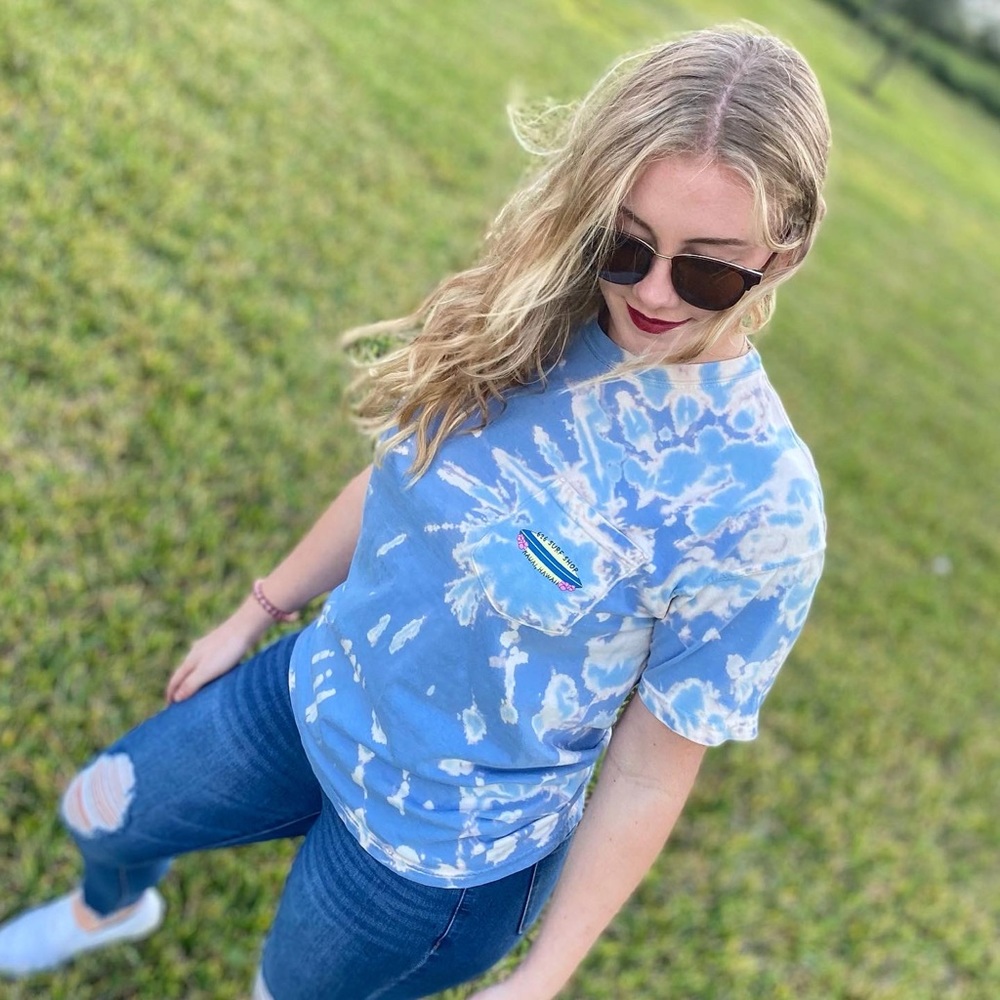 626 Surf Shop Lost Bros Custom Dyed Shirt